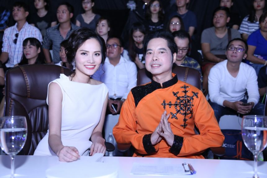 Hoa hậu Đông Nam Á Diệu Linh tự tin trên ghế giám khảo - Ảnh 3