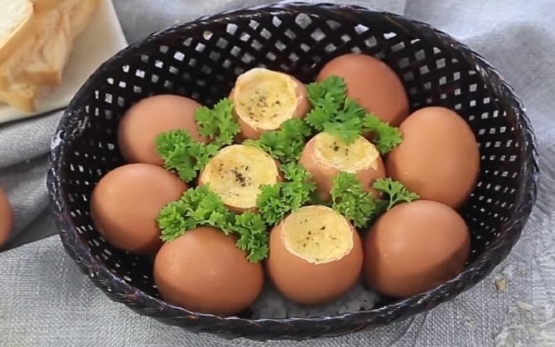 6 cách làm trứng gà nướng thơm ngon, không bị tanh tại nhà - Ảnh 7