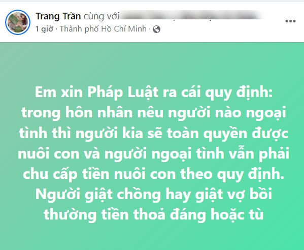 Nghe Diệp Lâm Anh tố chồng ngoại tình, Trang Khàn tuyên bố thẳng thừng: 'Tiểu tam' phải bồi thường tiền hoặc đi tù' - Ảnh 2