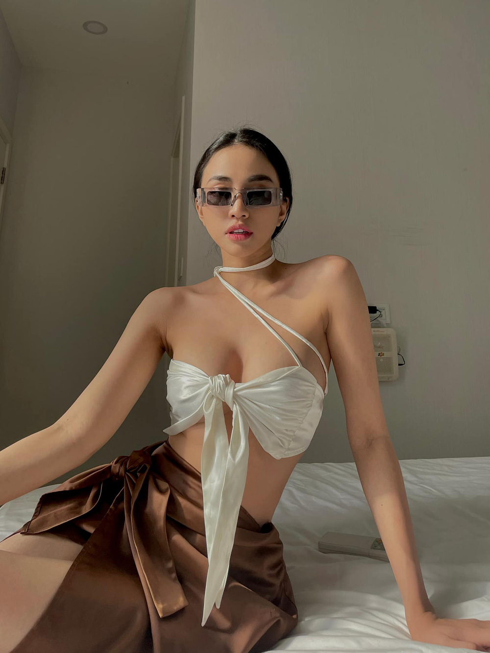 Thiên Nga 'The Face' khoe body nóng bỏng trong trang phục bikini táo bạo, mong muốn 'lấn sân' làm diễn viên chuyên nghiệp - Ảnh 5