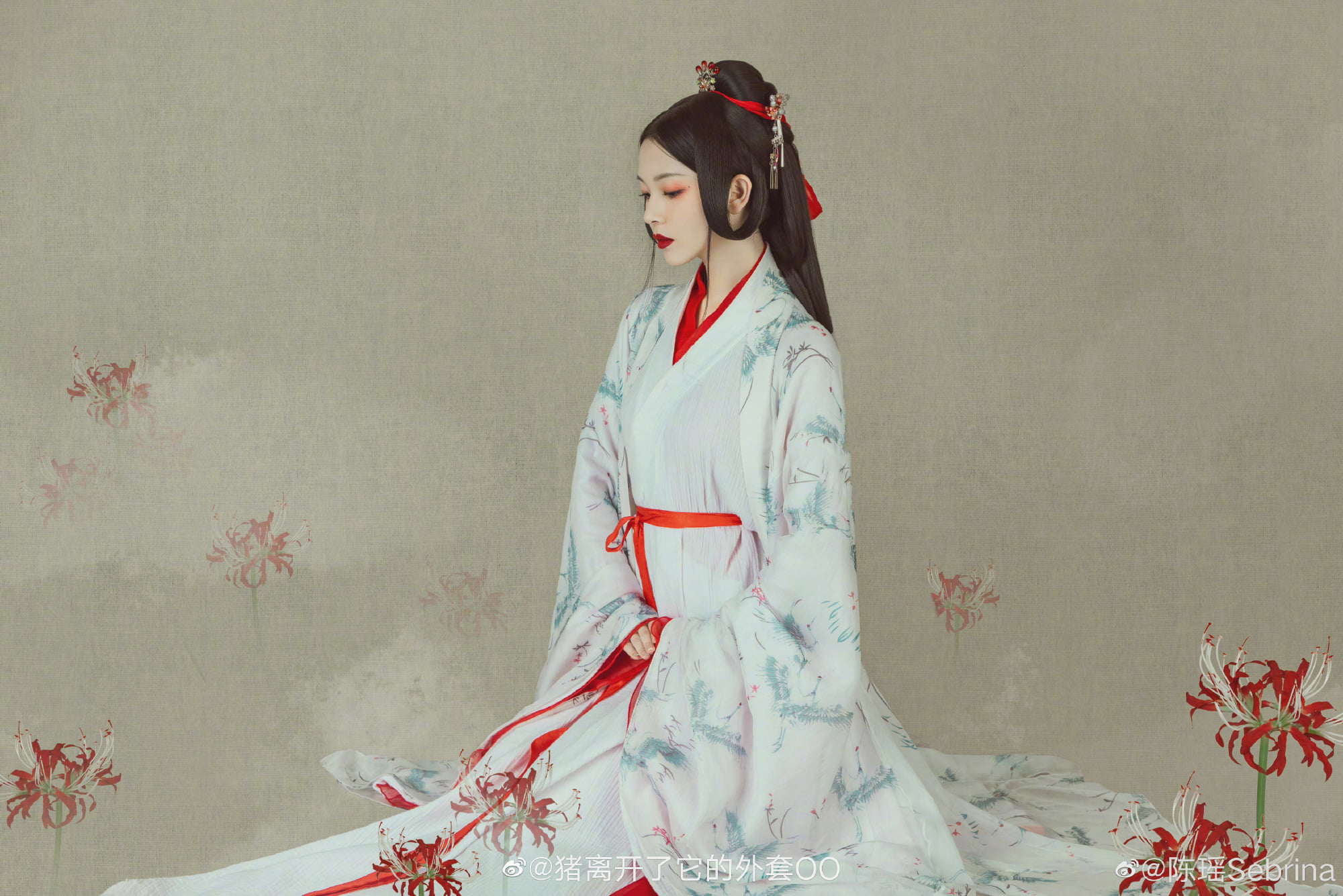 Nữ phụ đam mỹ 'Hạo Y Hành' Trần Dao tung bộ ảnh Hán phục đẹp như tranh vẽ - Ảnh 3