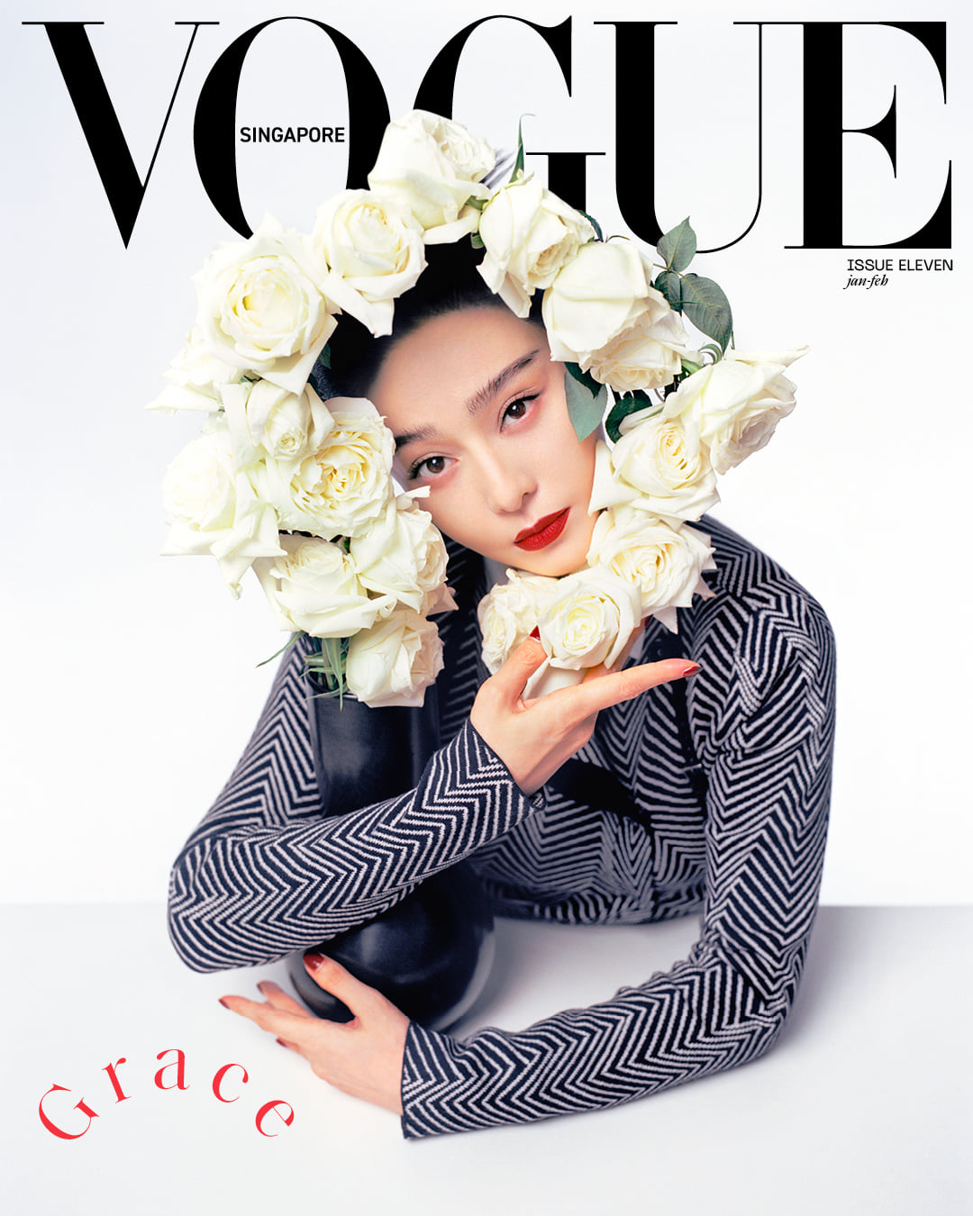 Phạm Băng Băng trên tạp chí Vogue Singapore: Khí chất của Phạm Gia mãi đỉnh! - Ảnh 1