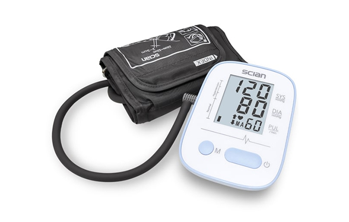 Chỉ bằng một nút chạm biết ngay chỉ số chuẩn với Máy đo huyết áp điện tử bắp tay Scian LD-521 - Ảnh 1