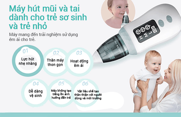 Đây là những lý do mẹ nên sử dụng máy hút mũi đa năng Reiwa để làm sạch mũi cho bé yêu - Ảnh 3