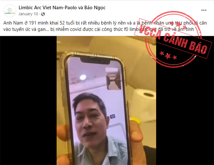 Cảnh báo: Hoạt động kinh doanh đa cấp sử dụng ứng dụng Limbic Arc không có giấy chứng nhận hợp pháp tại Việt Nam - Ảnh 1