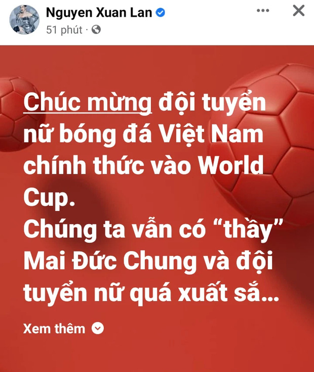 Trước chiến tích vẻ vang của đội tuyển nữ Việt Nam, Lan Ngọc, MC Lại Văn Sâm và loạt sao Việt hào hứng làm ngay điều này - Ảnh 8