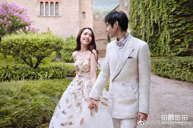 Ảnh cưới của con trai trùm Hướng Hoa Cường và mỹ nhân Đài Loan - Ảnh 3