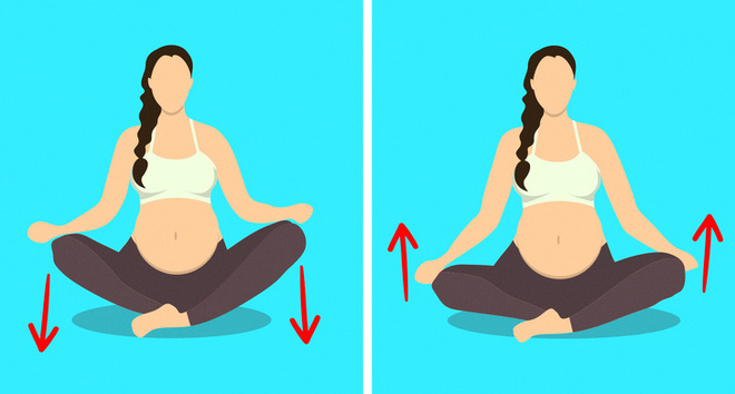 8 bài tập giúp mẹ bầu thư giãn và khỏe hơn trong suốt thai kì - Ảnh 1