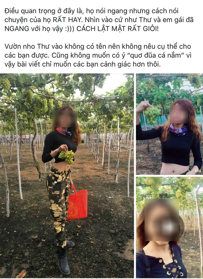 Hai cô gái phượt thủ từng đi Sài Gòn - Hà Nội trong vòng 40 tiếng lại gây tranh cãi khi tố chủ vườn nho chặt chém? - Ảnh 1