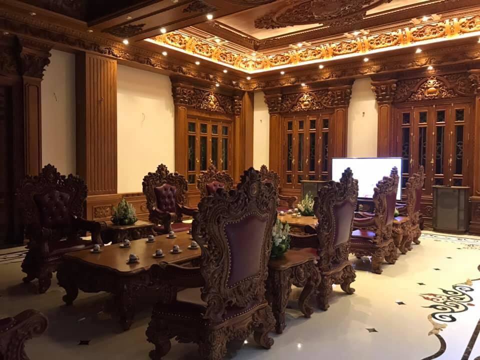 Lâu đài của đại gia Nam Định có con gái đeo vàng trĩu cổ ngày cưới - Ảnh 11