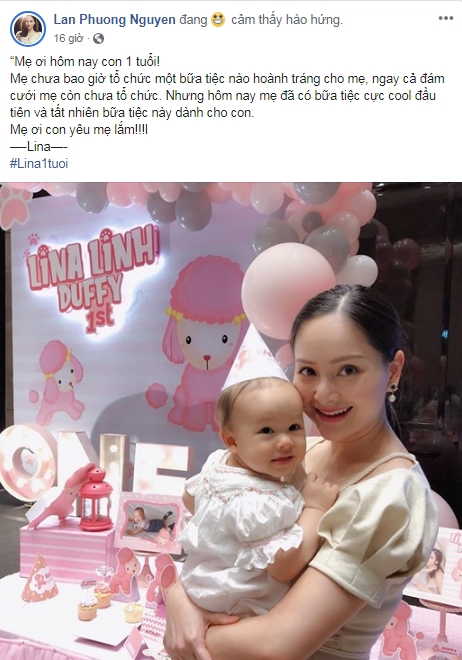 Rò rỉ loạt ảnh siêu đáng yêu của Lina – con gái Lan Phương và chồng Tây trong tiệc sinh nhật tròn 1 tuổi - Ảnh 11