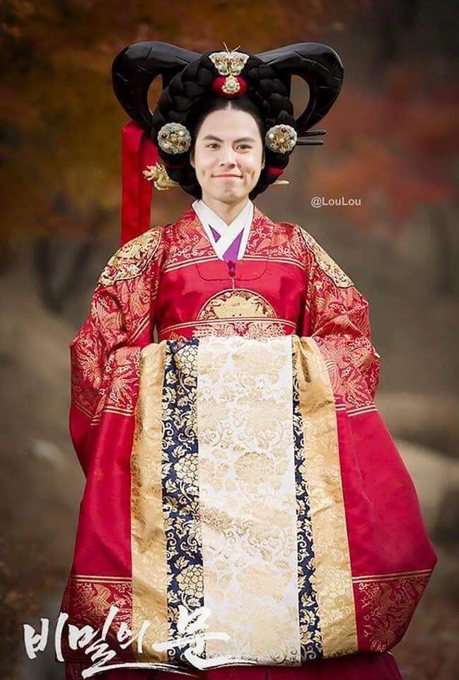 Cười ngất với loạt ảnh thầy trò HLV Park Hang-seo hóa thân thành mỹ nữ cổ trang Hàn Quốc - Ảnh 11