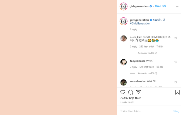 SM đăng 2 bức hình màu hồng lên instagram của SNSD, cứ tưởng 'thính' comeback nhóm ai ngờ chỉ là... xếp cho đẹp đội hình? - Ảnh 2