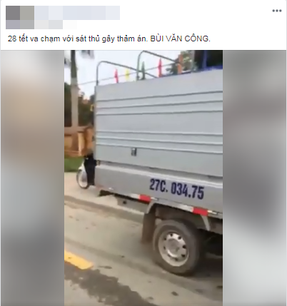 Dậy sóng MXH: Lộ clip kẻ chủ mưu sát hại nữ sinh giao gà lái xe tải gây tai nạn vào 28 Tết, xuống xe bắt tay giảng hòa - Ảnh 1
