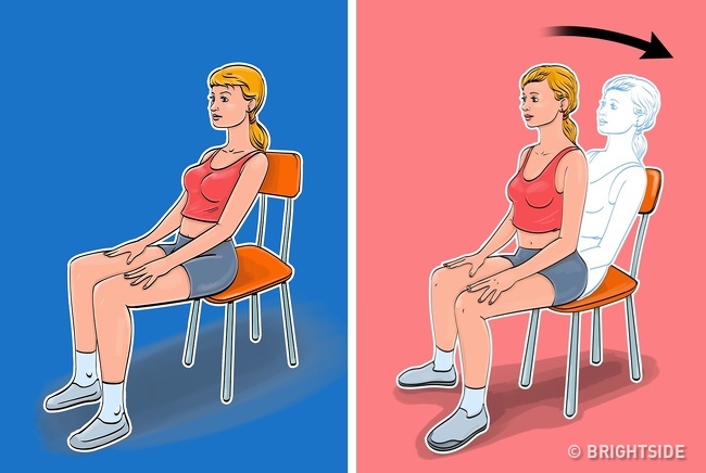 5 bài tập giảm cân, thon gọn vòng eo chỉ cần ngồi trên ghế cực kỳ phù hợp với phụ nữ văn phòng - Ảnh 1