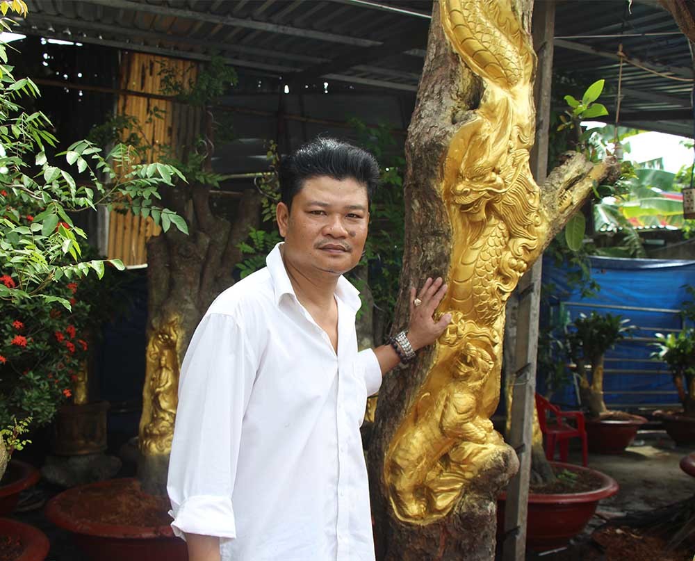 Chuyện lạ miền Tây: Quan Âm Bồ Tát cưỡi rồng vàng hiện hình trên cây khế - Ảnh 2