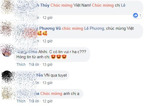 Mừng Việt Nam chiến thắng, Lê Phương ngầm báo tin có thai với chồng kém tuổi - Ảnh 4