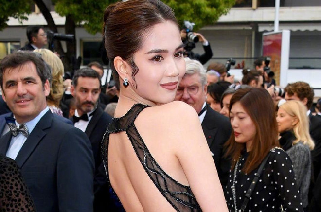 Bộ Văn hóa lên tiếng về việc Ngọc Trinh mặc phản cảm ở Cannes - Ảnh 1