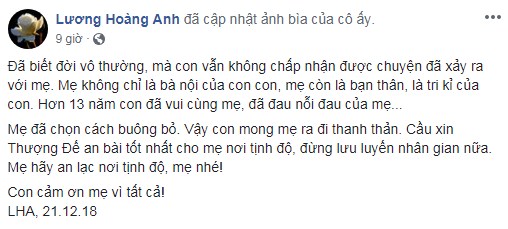 Sao Việt thương tiếc khi nghe tin mẹ Huy Khánh đột ngột qua đời - Ảnh 3