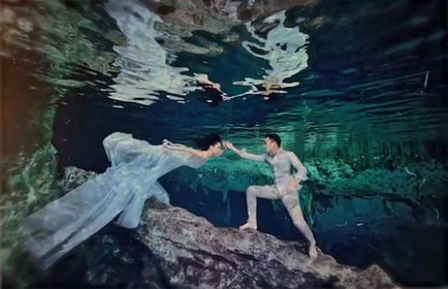 Rò rỉ loạt ảnh cưới đẹp như ‘mỹ nhân ngư’ của Chung Hân Đồng khiến ai nấy đều trầm trồ - Ảnh 8