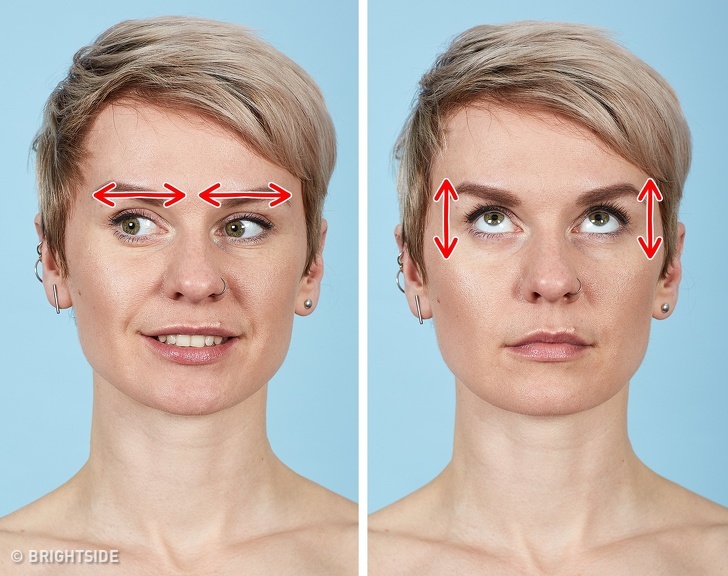 7 bài tập cho khuôn mặt làm nếp nhăn biến mất, làn da căng mịn giúp phụ nữ trẻ ra cả chục tuổi - Ảnh 2