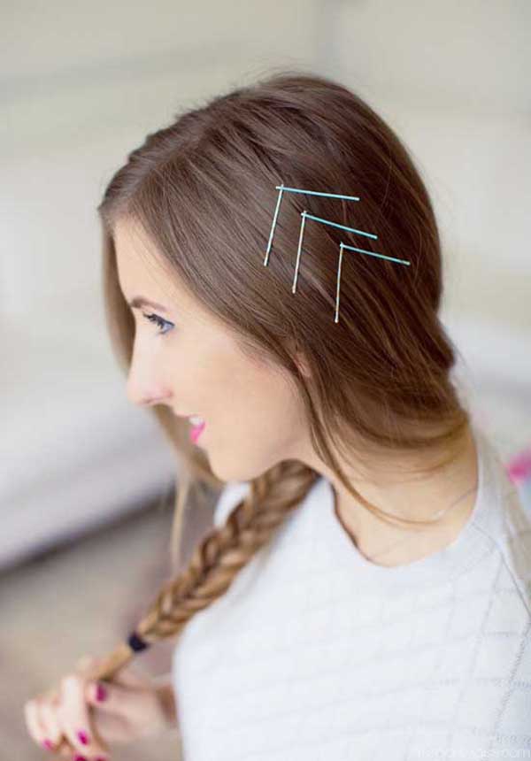 10 cách tạo kiểu tóc sáng tạo với cặp tăm - Ảnh 3