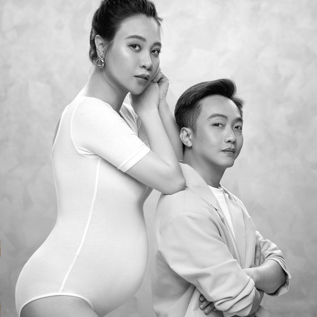 HOT: Đàm Thu Trang khoe bụng bầu to, chính thức xác nhận có con đầu lòng với Cường Đô La sau 1 năm về chung nhà! - Ảnh 1
