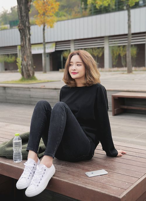 10 kiểu tóc ngắn Hàn Quốc xinh xắn cho nàng chơi Tết - Ảnh 7