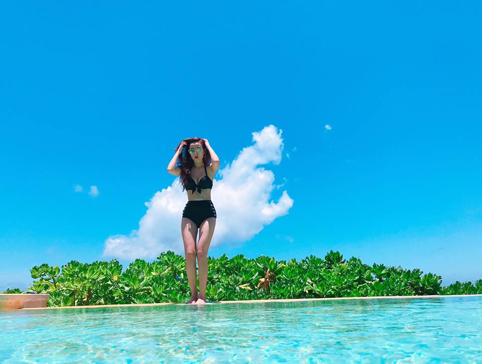 Cởi bỏ hình ảnh trong sáng, Midu khiến dân tình ‘điên đảo’ khi diện bikini 2 mảnh khoe ngực đầy  - Ảnh 7
