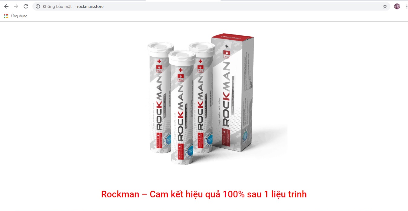 Bị “bêu tên”, viên sủi Rockman vẫn rầm rộ quảng cáo công dụng trên 'chợ mạng' - Ảnh 1