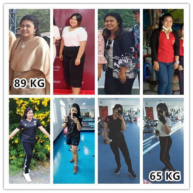 Từ 89kg xuống 65kg, nàng béo Thái Lan tiết lộ bí quyết giảm cân 'nhanh như chớp' - Ảnh 7