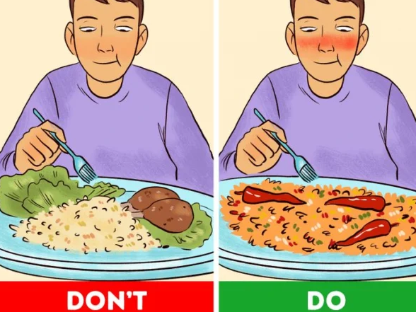 10 mẹo giúp bạn ăn ít đi mà không thấy đói - Ảnh 1