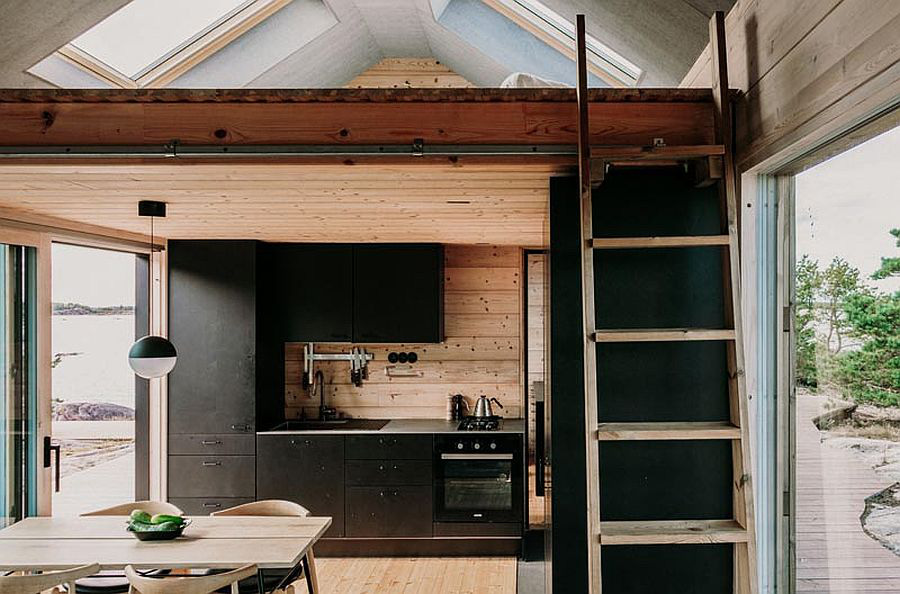 Ngôi nhà nhỏ xíu kiểu cabin mang phong cách Scandinavia đẹp đến nao lòng - Ảnh 3