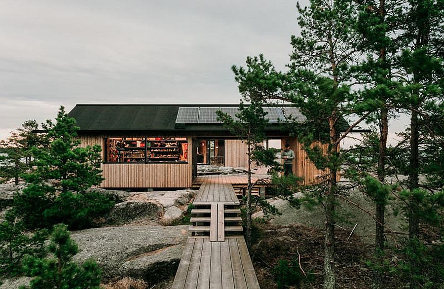 Ngôi nhà nhỏ xíu kiểu cabin mang phong cách Scandinavia đẹp đến nao lòng - Ảnh 6