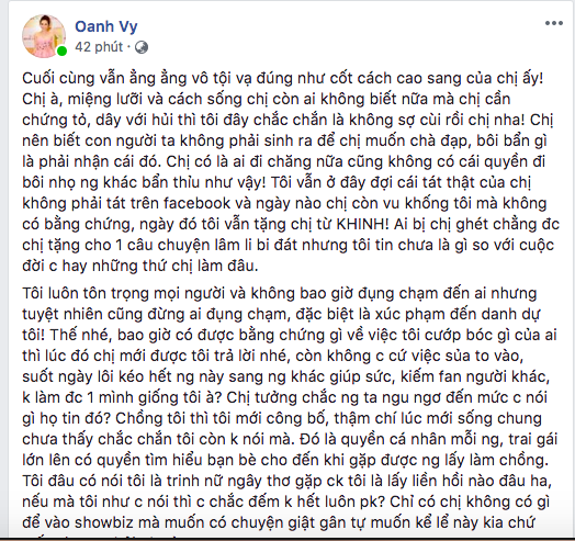 Hoa hậu Thu Hoài chửi thẳng mặt Vy Oanh: 'Dụ dỗ người đàn ông yêu thương mình đứng ra đổ vỏ' - Ảnh 3