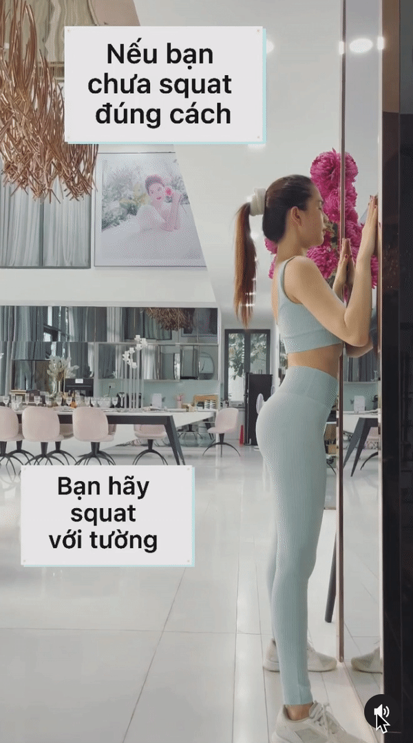Ngọc Trinh đăng clip hướng dẫn tập thể dục, ai dè bị netizen chỉ ra lỗi sai cơ bản, có nguy cơ tổn thương lưng nghiêm trọng - Ảnh 1