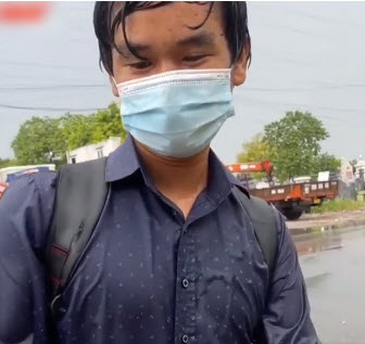 Xót xa chàng trai quê Thái Bình dầm mưa chạy theo xe tang nhặt 20k, người phụ nữ ngỏ ý giúp đỡ và màn đối thoại cay khóe mắt - Ảnh 3