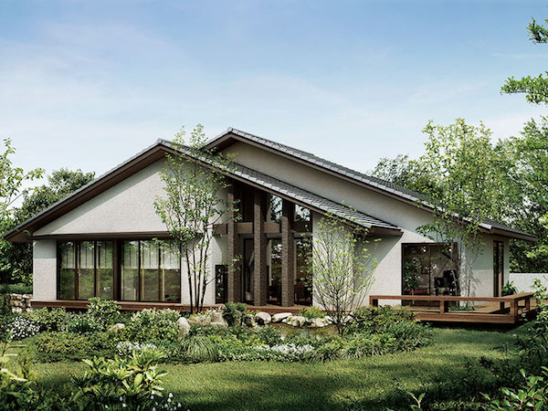 Nhà vườn 1 tầng có thiết kế tinh tế, không khí trong lành, gần gũi thiên nhiên