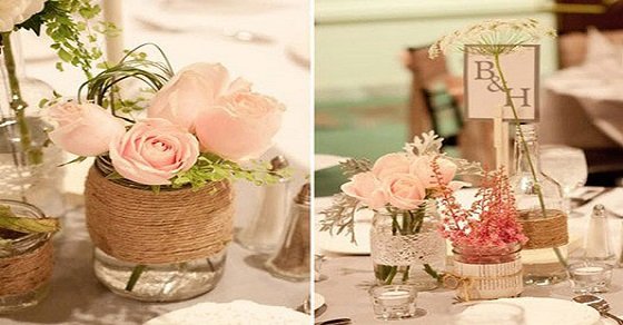 Cách cắm hoa cưới để bàn đẹp tự nhiên thêm ấn tượng trong ngày đặc biệt - Ảnh 5