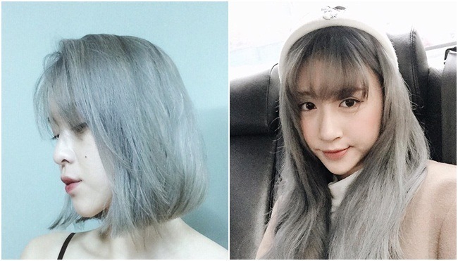 Tổng hợp các kiểu nhuộm tóc màu xanh rêu theo xu hướng 2018 đẹp nhất cho nữ - Ảnh 10