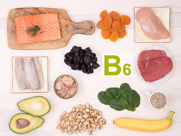Sinh tố B6 có nhiều trong thực phẩm hàng ngày 