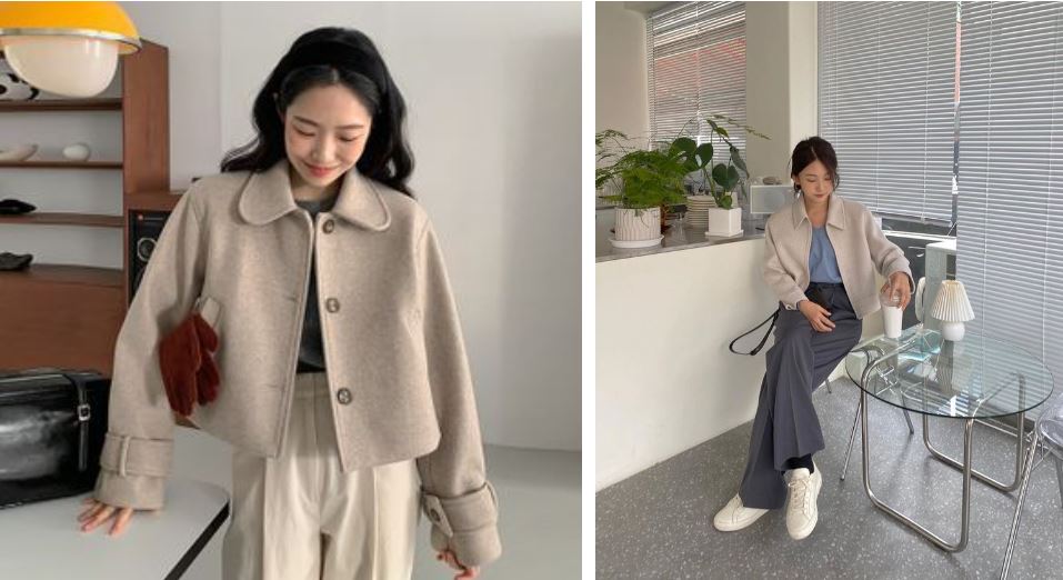 Mẫu áo khoác được hội mặc đẹp xứ Hàn lăng xê mùa thu đông 2022 - Ảnh 5