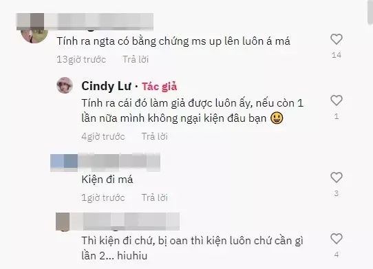 Cindy Lư lên tiếng nói rõ về tin đồn nói xấu Hoài Lâm, khẳng định sẽ nhờ pháp luật can thiệp - Ảnh 2
