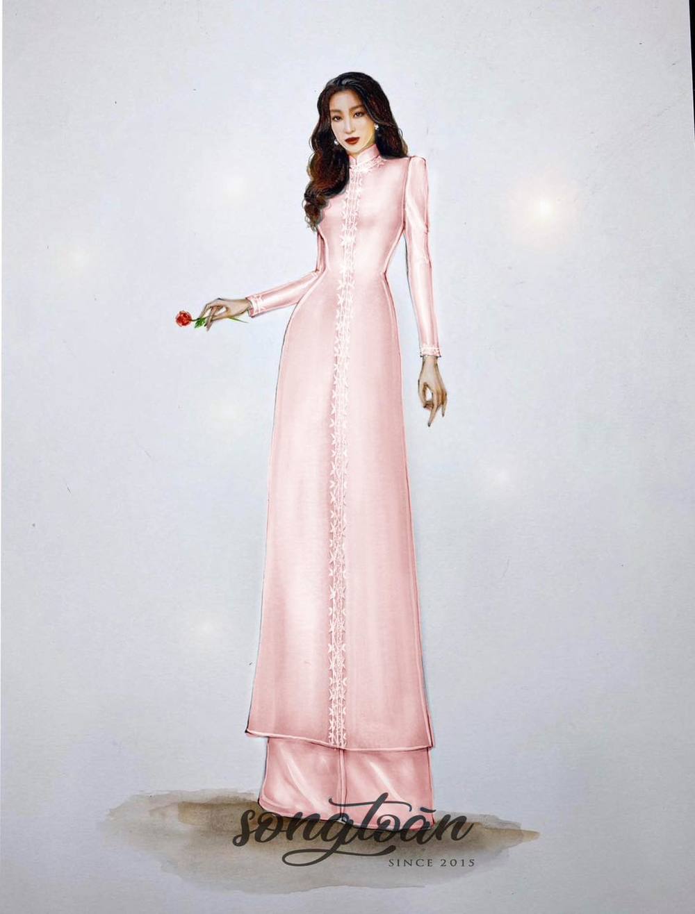 Nhìn lại những trang phục cưới của Đỗ Mỹ Linh trong ngày 'về làm dâu hào môn': áo dài trang nhã, thanh lịch, váy cưới cổ điển đầy sang trọng - Ảnh 1