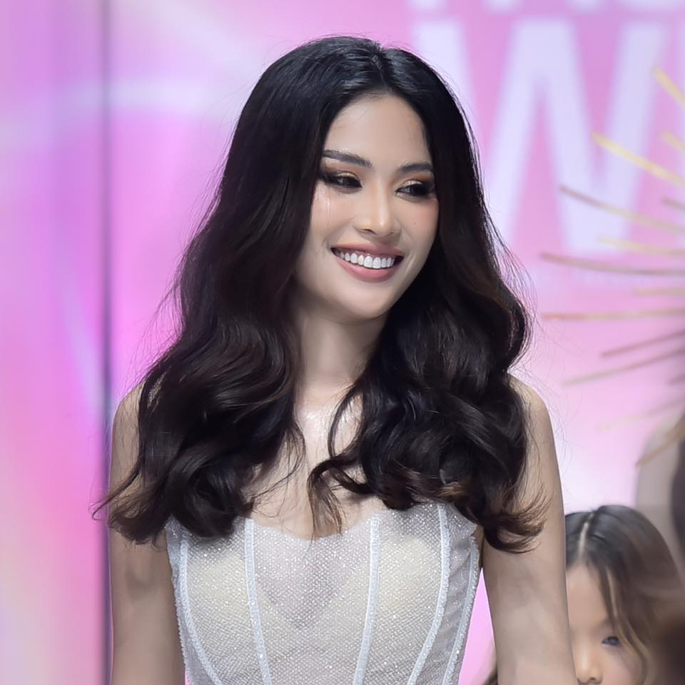 Bị cư dân mạng mỉa mai giọng 'chua lè' trong đêm chung kết Hoa hậu Hoàn vũ, Lệ Nam lên tiếng giải thích: 'Không thể hiểu nổi cái mic' - Ảnh 1