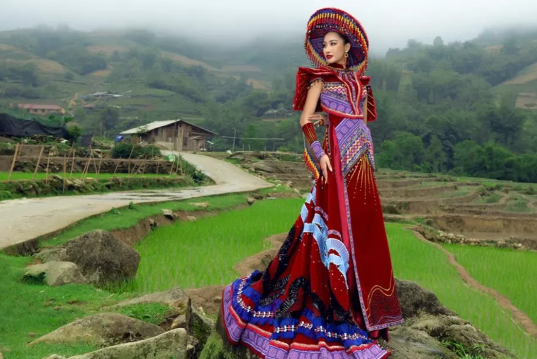 Lộ diện Trang phục dân tộc của Đoàn Hồng Trang tại Miss Global 2022, khán giả phấn khích vì quá ấn tượng. - Ảnh 5