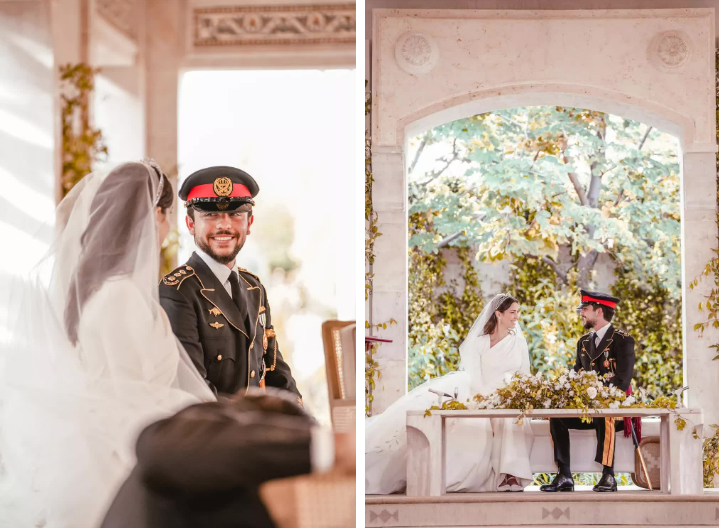 Cận cảnh đám cưới của Thái tử Jordan: Cặp đôi hoàng gia gây ấn tượng trong khung cảnh hôn lễ giản dị - Ảnh 5