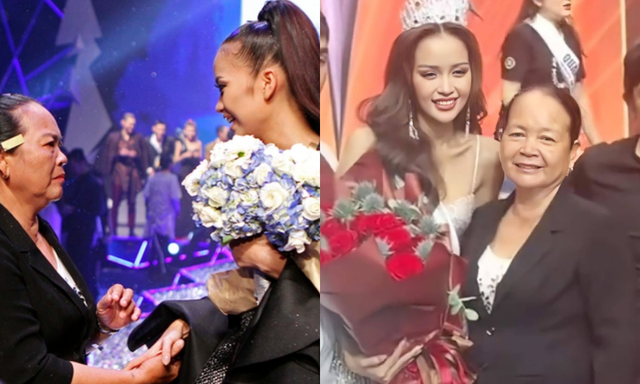 Ngọc Châu diện chiếc áo của mẹ, tiết lộ về vòng phỏng vấn kín tại Miss Universe 2022 - Ảnh 2