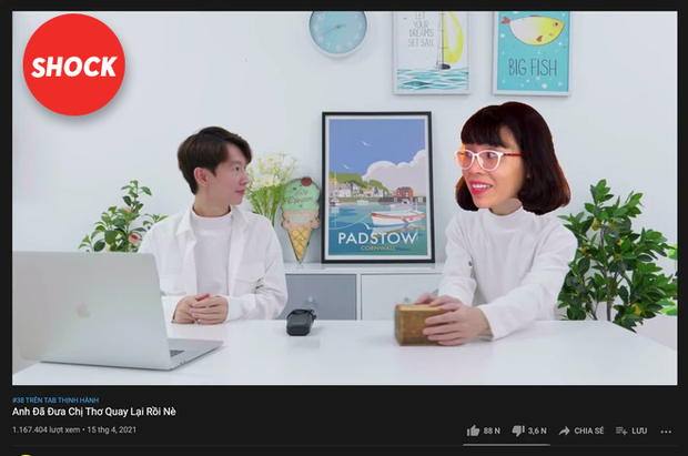 Sau 1 tháng khóc lóc xin giải nghệ, Thơ Nguyễn trở lại Youtube với tên gọi 'Thơ Ngáo Ngơ' - Ảnh 2