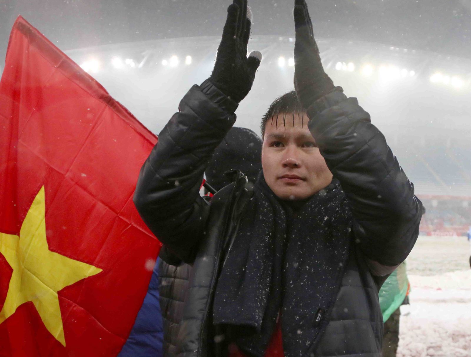 Cầu thủ Việt Nam từ biệt giải U23 châu Á trong nước mắt - Ảnh 8